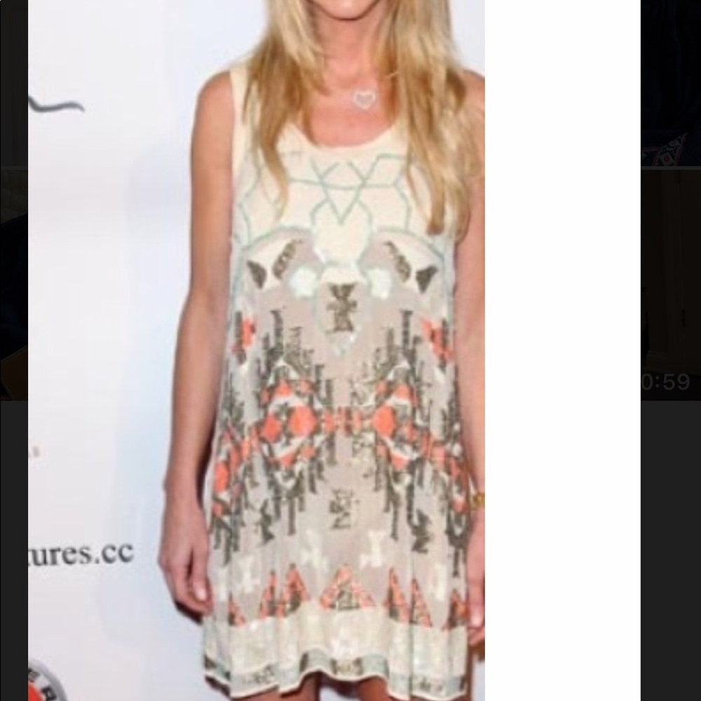 All Saints Aztec dress - fits like a 4
